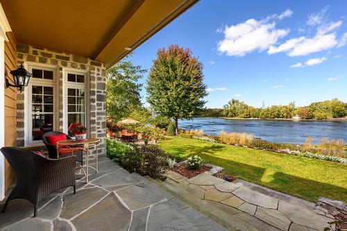Backyard - 20 Rue De Richelieu, Chambly, QC - Outdoor With Body Of Water With View