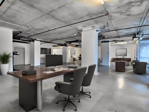 Bureau - 500-1211 Boul. Robert-Bourassa, Montréal (Ville-Marie), QC - Indoor Photo Showing Office