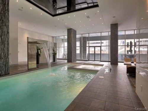 Pool - Floor 5-1211 Boul. Robert-Bourassa, Montréal (Ville-Marie), QC - Indoor Photo Showing Other Room