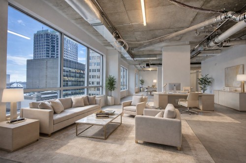 Office - Floor 5-1211 Boul. Robert-Bourassa, Montréal (Ville-Marie), QC - Indoor Photo Showing Living Room