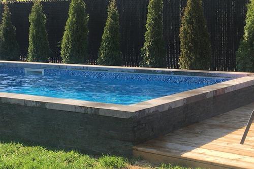 Cour - 717 Rue De Chenonceau, Saint-Jérôme, QC - Outdoor With Above Ground Pool