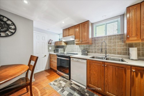 21 Pylon Place, Toronto, ON - Indoor Photo Showing Kitchen With Double Sink