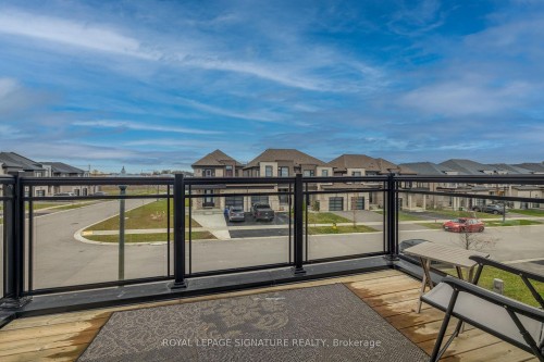 1138 Edinburgh Drive, Woodstock, ON - Outdoor With Balcony With View