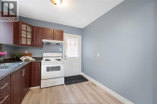1106-08 Elm Avenue, Windsor, ON - Indoor Photo Showing Kitchen With Double Sink