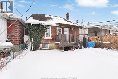 1106-08 Elm Avenue, Windsor, ON - Outdoor