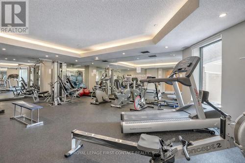 605 - 140 Dunlop Street E, Barrie, ON - Indoor Photo Showing Gym Room