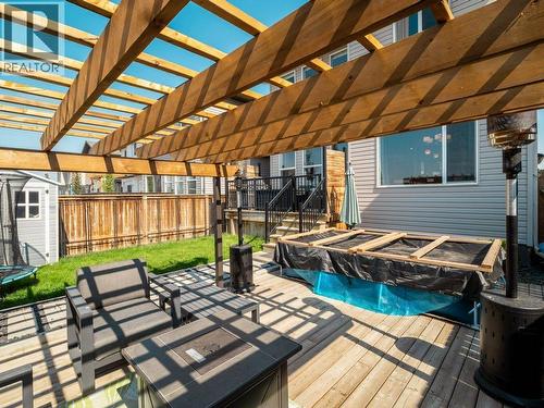 102 Blackwolf Bay N, Lethbridge, AB - Outdoor With Deck Patio Veranda