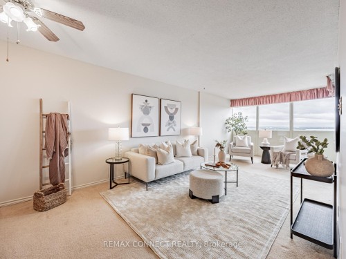 1711-44 Falby Court, Ajax, ON - Indoor Photo Showing Living Room