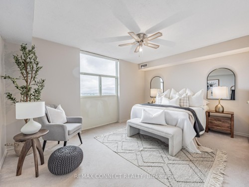 1711-44 Falby Court, Ajax, ON - Indoor Photo Showing Bedroom