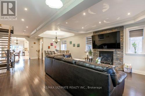 21 Thornton Avenue, Toronto, ON - Indoor Photo Showing Living Room With Fireplace
