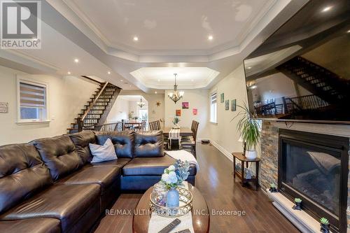 21 Thornton Avenue, Toronto, ON - Indoor Photo Showing Living Room With Fireplace