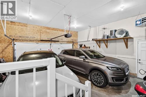 #4 21 Iris Drive, Moose Jaw, SK - Indoor Photo Showing Garage
