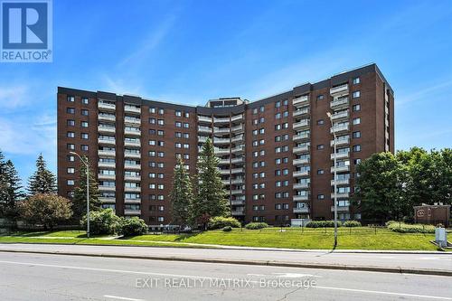 1021 - 3100 Carling Avenue, Ottawa, ON - Outdoor With Balcony With Facade