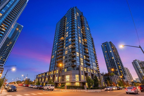 1811-5033 Four Springs Avenue, Mississauga, ON - Outdoor With Facade