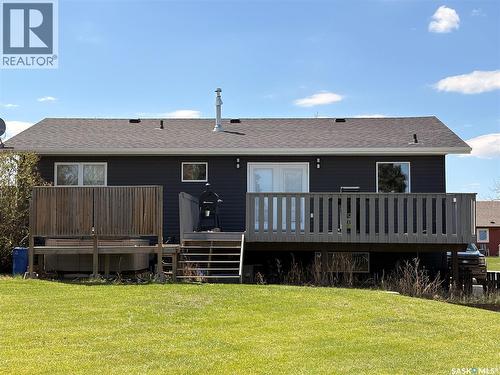 405 3Rd Avenue W, Biggar, SK - Outdoor With Deck Patio Veranda