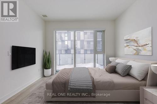 ** Virtually Staged ** - 1012 - 8 Tippett Road, Toronto, ON - Indoor Photo Showing Bedroom