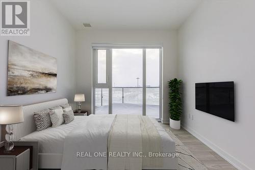 ** Virtually Staged ** - 1012 - 8 Tippett Road, Toronto, ON - Indoor Photo Showing Bedroom