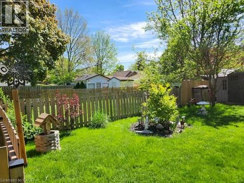 156 Albion Street, Brantford, ON - Outdoor With Backyard