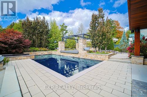68 Davidson Drive, Vaughan, ON - Outdoor With In Ground Pool