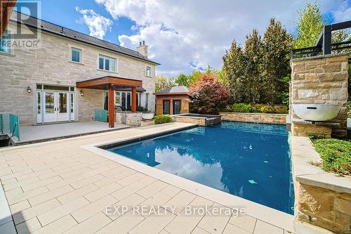 68 Davidson Drive, Vaughan, ON - Outdoor With In Ground Pool