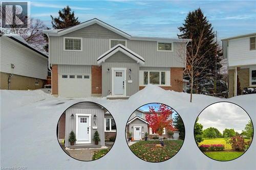 51 Nathaniel - beautiful in all the seasons - 51 Nathaniel Crescent, Kitchener, ON - Outdoor With Facade