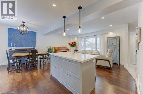 Beautiful mix of lighting throughout - 51 Nathaniel Crescent, Kitchener, ON - Indoor