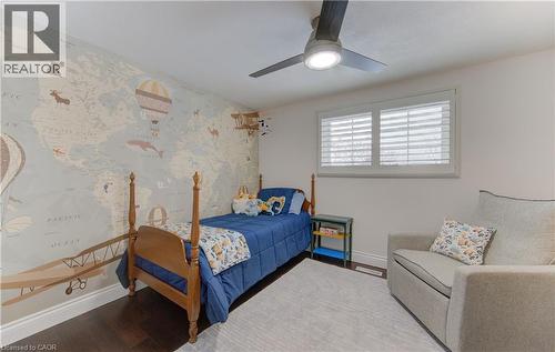 Bedroom 2 - bright and spacious with large closet - 51 Nathaniel Crescent, Kitchener, ON - Indoor Photo Showing Bedroom