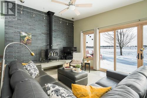 Walk out to Patio - 837177 4Th Line E, Mulmur, ON - Indoor Photo Showing Living Room