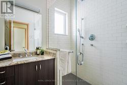 Split Bath with sink and shower - 