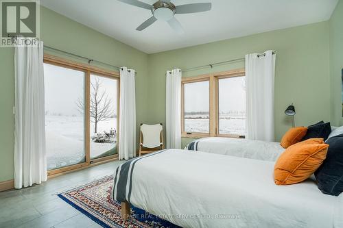 View looking South and East - 837177 4Th Line E, Mulmur, ON - Indoor Photo Showing Bedroom