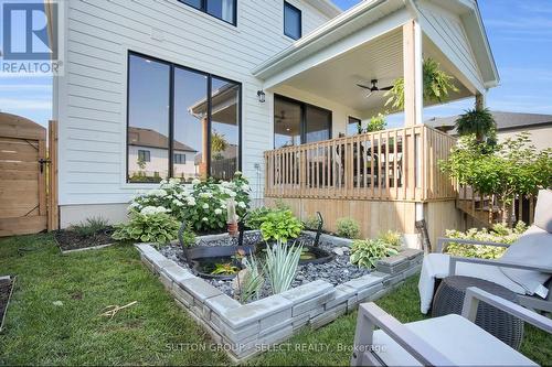 1894 Fountain Grass Drive, London South (South B), ON - Outdoor With Deck Patio Veranda With Exterior