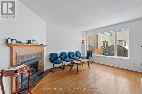 116 Esterbrook Drive, Ottawa, ON - Indoor Photo Showing Living Room With Fireplace