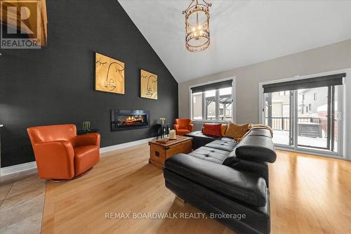 813 Platinum Street, Clarence-Rockland, ON - Indoor Photo Showing Living Room With Fireplace