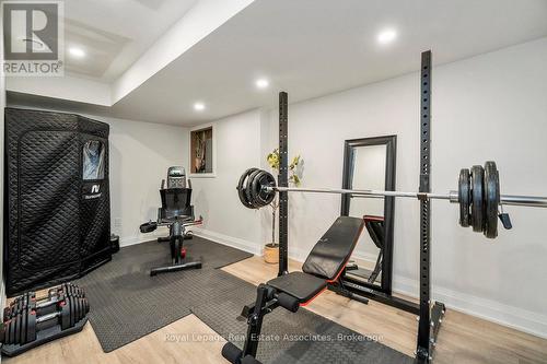 30 Danfield Court, Brampton, ON - Indoor Photo Showing Gym Room