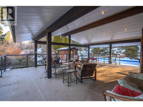5860 Learmouth Road, Lavington, BC - Outdoor With Deck Patio Veranda With Exterior