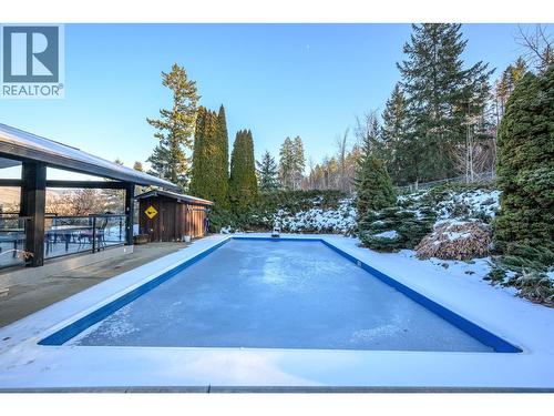 5860 Learmouth Road, Lavington, BC - Outdoor With In Ground Pool