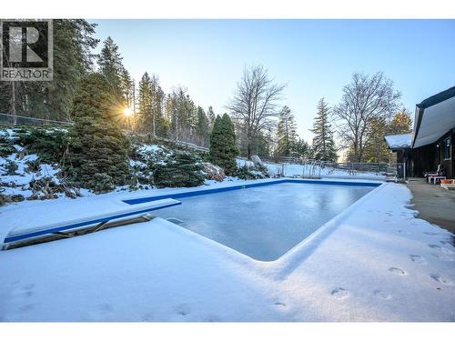 5860 Learmouth Road, Lavington, BC - Outdoor With In Ground Pool