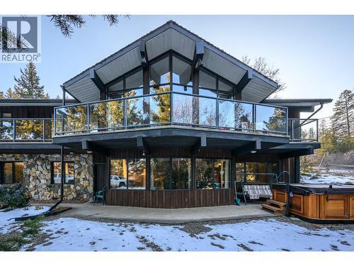 5860 Learmouth Road, Lavington, BC - Outdoor With Deck Patio Veranda