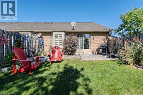 View of the back of the house, (outdoor photos taken in the fall) - 19 Somerset Drive Unit# 16, Port Dover, ON - Outdoor