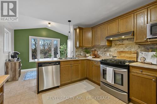 3826 Stage Coach Road, Frontenac (Frontenac South), ON - Indoor Photo Showing Kitchen With Double Sink