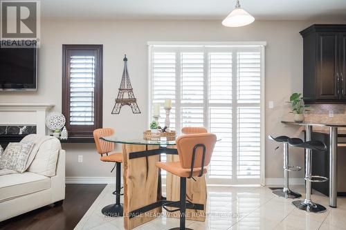 318 Malboeuf Court, Milton, ON - Indoor With Fireplace