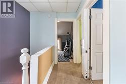 Upstairs hallway between bedrooms and bathroom - 