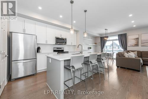 202 Hawkmere Way, Ottawa, ON - Indoor Photo Showing Kitchen With Upgraded Kitchen