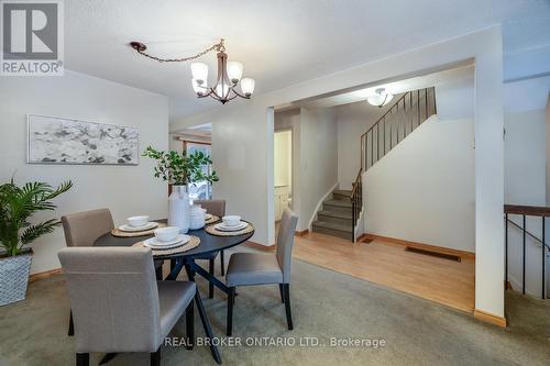 37 Macey Court, Ajax (Central West), ON - Indoor Photo Showing Dining Room