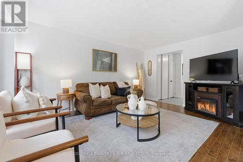 11 Beecroft Court, Whitby (Lynde Creek), ON - Indoor Photo Showing Living Room With Fireplace