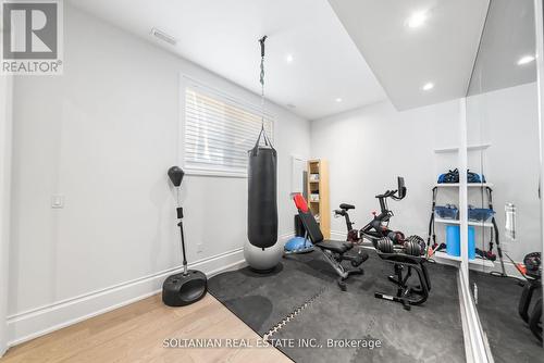 352 Patricia Avenue, Toronto, ON - Indoor Photo Showing Gym Room