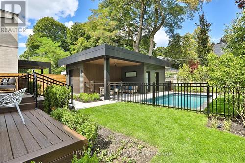 16 Lytton Boulevard, Toronto, ON - Outdoor With In Ground Pool With Deck Patio Veranda