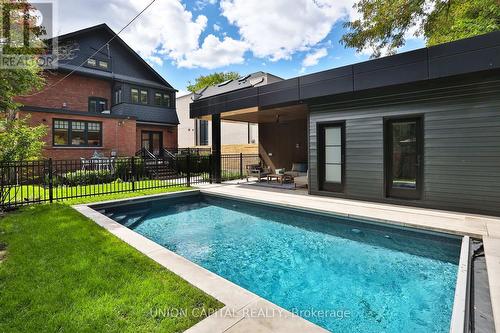 16 Lytton Boulevard, Toronto, ON - Outdoor With In Ground Pool
