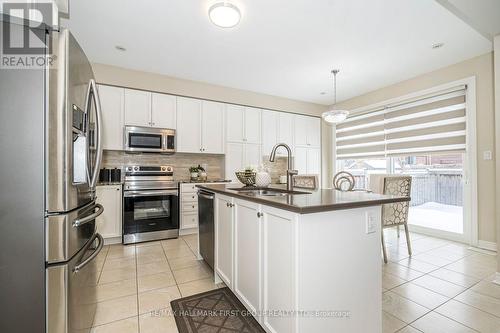 49 Bignell Crescent, Ajax, ON - Indoor Photo Showing Kitchen With Upgraded Kitchen
