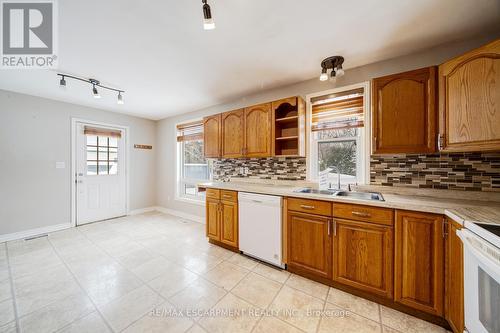 2414 Holt Road, Clarington, ON - Indoor Photo Showing Kitchen With Double Sink